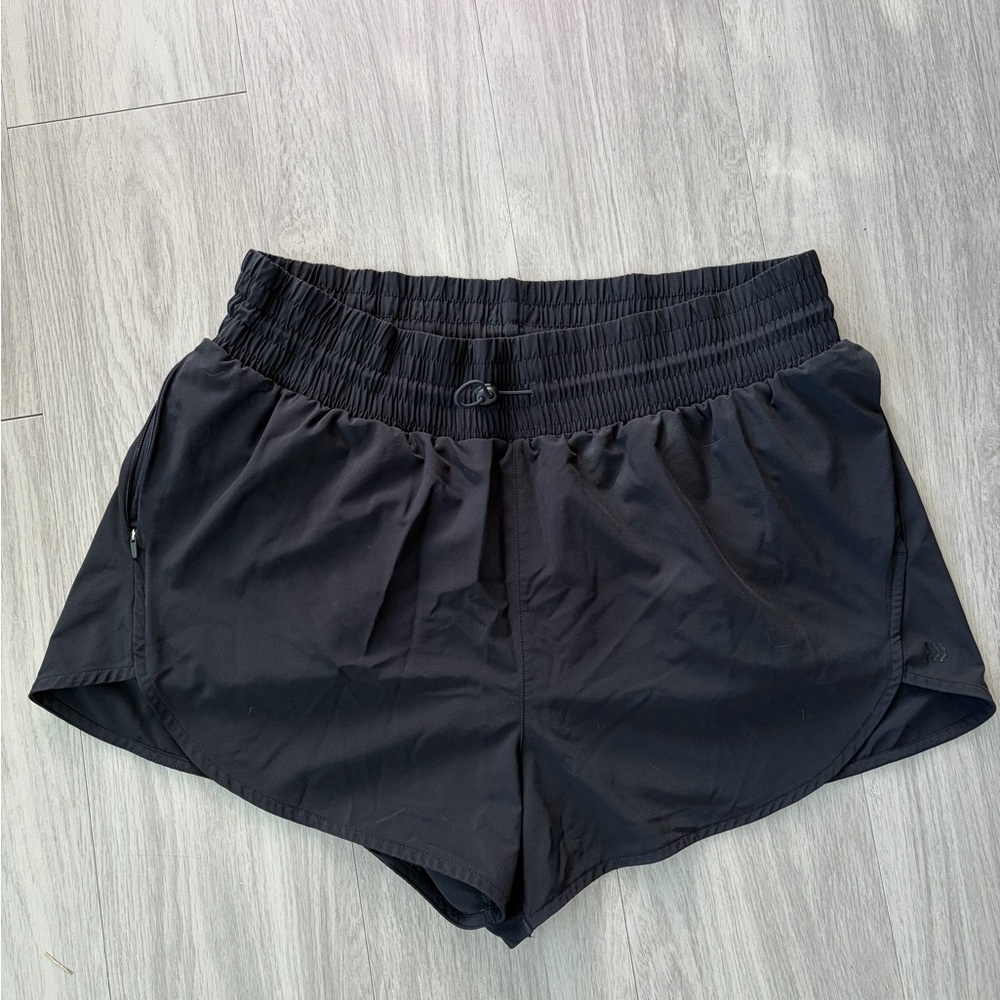 Women's Black Athletic Shorts